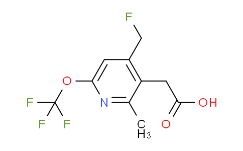 AM199800 | 1361821-78-4 | 4-(Fluoromethyl)-2-methyl-6-(trifluoromethoxy)pyridine-3-acetic acid