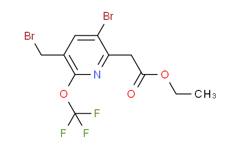 AM19981 | 1806205-86-6 | Ethyl 3-bromo-5-(bromomethyl)-6-(trifluoromethoxy)pyridine-2-acetate
