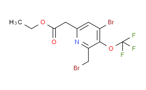 AM19984 | 1806127-75-2 | Ethyl 4-bromo-2-(bromomethyl)-3-(trifluoromethoxy)pyridine-6-acetate