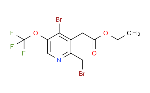 AM19985 | 1804632-07-2 | Ethyl 4-bromo-2-(bromomethyl)-5-(trifluoromethoxy)pyridine-3-acetate