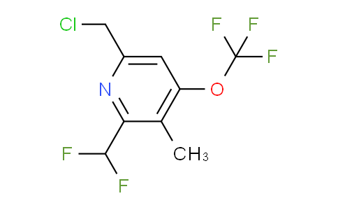 AM199856 | 1361790-13-7 | 6-(Chloromethyl)-2-(difluoromethyl)-3-methyl-4-(trifluoromethoxy)pyridine