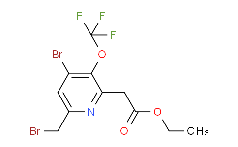 AM19986 | 1804654-12-3 | Ethyl 4-bromo-6-(bromomethyl)-3-(trifluoromethoxy)pyridine-2-acetate