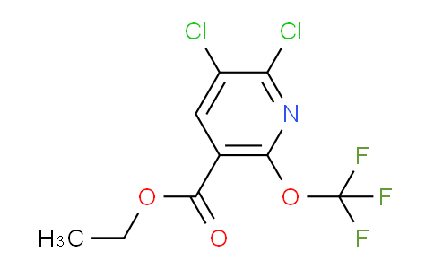 Ethyl 2,3-dichloro-6-(trifluoromethoxy)pyridine-5-carboxylate