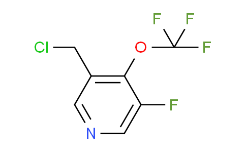 3-(Chloromethyl)-5-fluoro-4-(trifluoromethoxy)pyridine
