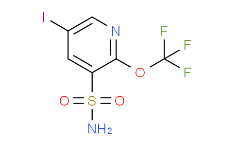 5-Iodo-2-(trifluoromethoxy)pyridine-3-sulfonamide