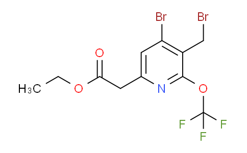 AM19990 | 1806084-84-3 | Ethyl 4-bromo-3-(bromomethyl)-2-(trifluoromethoxy)pyridine-6-acetate