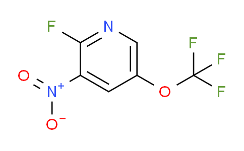 2-Fluoro-3-nitro-5-(trifluoromethoxy)pyridine