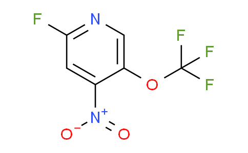 2-Fluoro-4-nitro-5-(trifluoromethoxy)pyridine