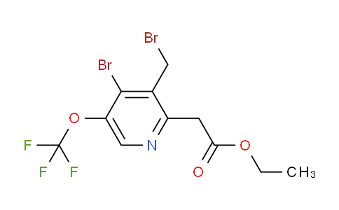 AM19991 | 1803998-44-8 | Ethyl 4-bromo-3-(bromomethyl)-5-(trifluoromethoxy)pyridine-2-acetate
