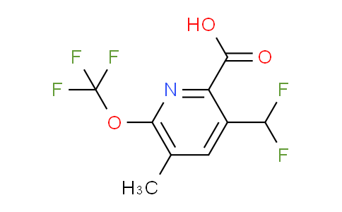 AM199912 | 1361911-02-5 | 3-(Difluoromethyl)-5-methyl-6-(trifluoromethoxy)pyridine-2-carboxylic acid