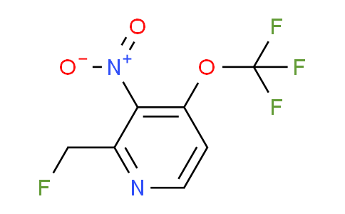 AM199941 | 1803438-17-6 | 2-(Fluoromethyl)-3-nitro-4-(trifluoromethoxy)pyridine