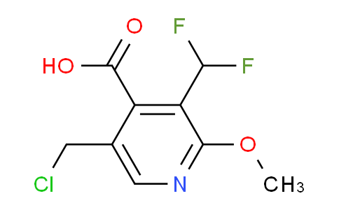 AM199957 | 1361800-13-6 | 5-(Chloromethyl)-3-(difluoromethyl)-2-methoxypyridine-4-carboxylic acid