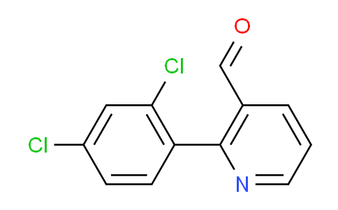 2-(2,4-Dichlorophenyl)nicotinaldehyde