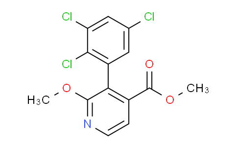 Methyl 2-methoxy-3-(2,3,5-trichlorophenyl)isonicotinate