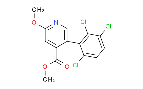 Methyl 2-methoxy-5-(2,3,6-trichlorophenyl)isonicotinate