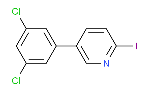 5-(3,5-Dichlorophenyl)-2-iodopyridine
