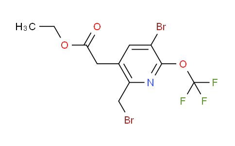 AM19999 | 1806205-99-1 | Ethyl 3-bromo-6-(bromomethyl)-2-(trifluoromethoxy)pyridine-5-acetate