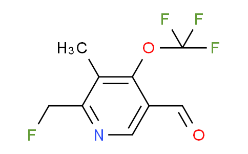 AM199996 | 1361803-55-5 | 2-(Fluoromethyl)-3-methyl-4-(trifluoromethoxy)pyridine-5-carboxaldehyde