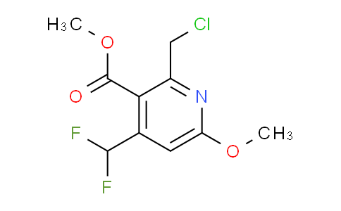 Methyl 2-(chloromethyl)-4-(difluoromethyl)-6-methoxypyridine-3-carboxylate