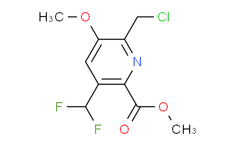 AM200009 | 1361890-92-7 | Methyl 2-(chloromethyl)-5-(difluoromethyl)-3-methoxypyridine-6-carboxylate