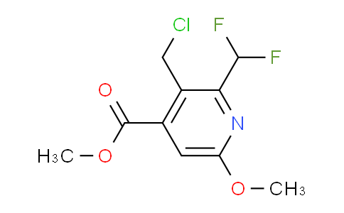 AM200023 | 1361898-85-2 | Methyl 3-(chloromethyl)-2-(difluoromethyl)-6-methoxypyridine-4-carboxylate