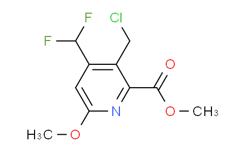 AM200025 | 1361791-71-0 | Methyl 3-(chloromethyl)-4-(difluoromethyl)-6-methoxypyridine-2-carboxylate