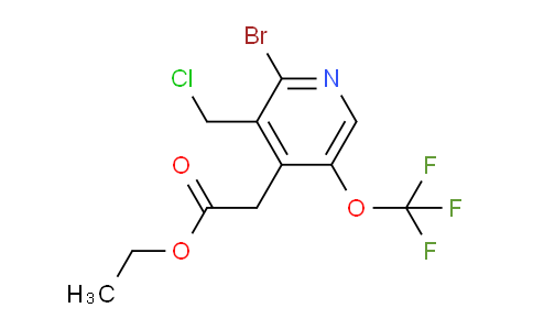 AM20003 | 1806207-63-5 | Ethyl 2-bromo-3-(chloromethyl)-5-(trifluoromethoxy)pyridine-4-acetate