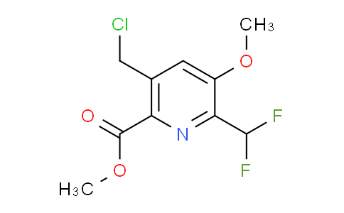 Methyl 5-(chloromethyl)-2-(difluoromethyl)-3-methoxypyridine-6-carboxylate