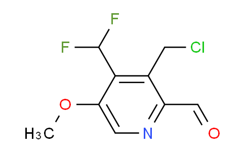3-(Chloromethyl)-4-(difluoromethyl)-5-methoxypyridine-2-carboxaldehyde