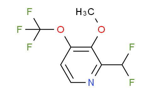 2-(Difluoromethyl)-3-methoxy-4-(trifluoromethoxy)pyridine