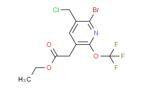 AM20006 | 1806130-41-5 | Ethyl 2-bromo-3-(chloromethyl)-6-(trifluoromethoxy)pyridine-5-acetate