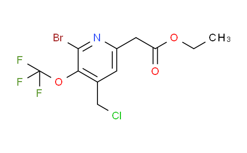 AM20008 | 1803614-88-1 | Ethyl 2-bromo-4-(chloromethyl)-3-(trifluoromethoxy)pyridine-6-acetate