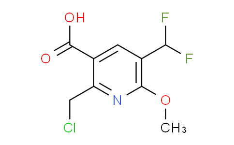 2-(Chloromethyl)-5-(difluoromethyl)-6-methoxypyridine-3-carboxylic acid