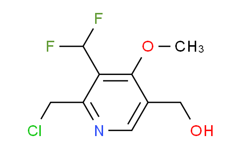 2-(Chloromethyl)-3-(difluoromethyl)-4-methoxypyridine-5-methanol