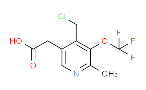 AM200091 | 1361771-17-6 | 4-(Chloromethyl)-2-methyl-3-(trifluoromethoxy)pyridine-5-acetic acid