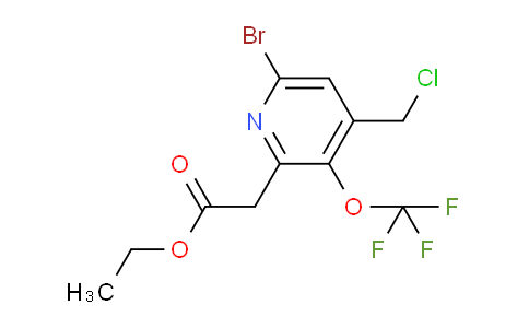 AM20010 | 1804571-87-6 | Ethyl 6-bromo-4-(chloromethyl)-3-(trifluoromethoxy)pyridine-2-acetate
