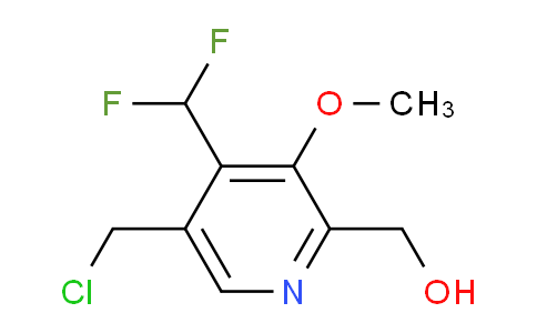 5-(Chloromethyl)-4-(difluoromethyl)-3-methoxypyridine-2-methanol