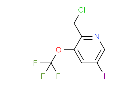 2-(Chloromethyl)-5-iodo-3-(trifluoromethoxy)pyridine