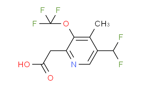 AM200116 | 1361737-12-3 | 5-(Difluoromethyl)-4-methyl-3-(trifluoromethoxy)pyridine-2-acetic acid