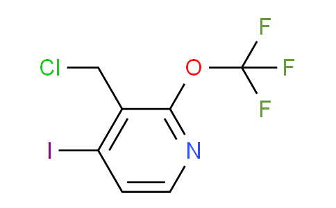 3-(Chloromethyl)-4-iodo-2-(trifluoromethoxy)pyridine
