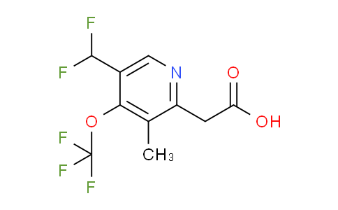 5-(Difluoromethyl)-3-methyl-4-(trifluoromethoxy)pyridine-2-acetic acid
