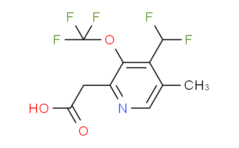 AM200132 | 1361906-23-1 | 4-(Difluoromethyl)-5-methyl-3-(trifluoromethoxy)pyridine-2-acetic acid