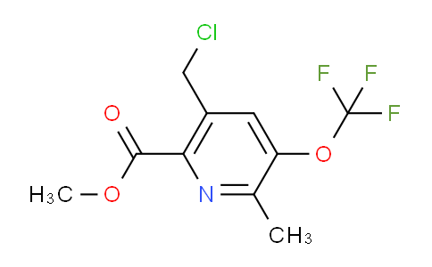 AM200148 | 1361912-58-4 | Methyl 5-(chloromethyl)-2-methyl-3-(trifluoromethoxy)pyridine-6-carboxylate