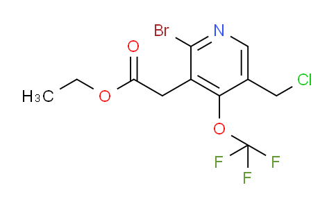 AM20015 | 1806130-46-0 | Ethyl 2-bromo-5-(chloromethyl)-4-(trifluoromethoxy)pyridine-3-acetate