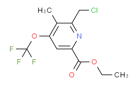 AM200151 | 1361758-30-6 | Ethyl 2-(chloromethyl)-3-methyl-4-(trifluoromethoxy)pyridine-6-carboxylate