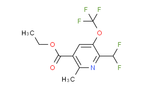 AM200157 | 1361911-55-8 | Ethyl 2-(difluoromethyl)-6-methyl-3-(trifluoromethoxy)pyridine-5-carboxylate