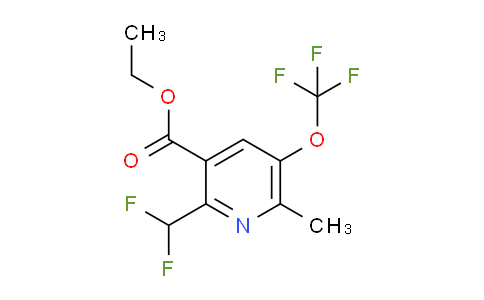 AM200159 | 1361736-11-9 | Ethyl 2-(difluoromethyl)-6-methyl-5-(trifluoromethoxy)pyridine-3-carboxylate