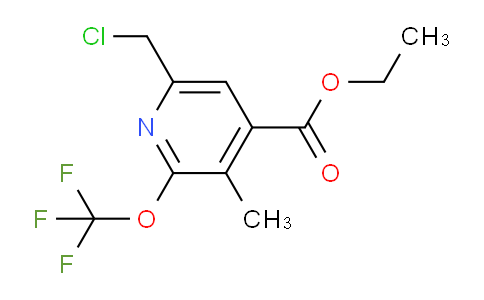 AM200160 | 1361786-11-9 | Ethyl 6-(chloromethyl)-3-methyl-2-(trifluoromethoxy)pyridine-4-carboxylate