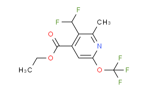 AM200164 | 1361736-18-6 | Ethyl 3-(difluoromethyl)-2-methyl-6-(trifluoromethoxy)pyridine-4-carboxylate