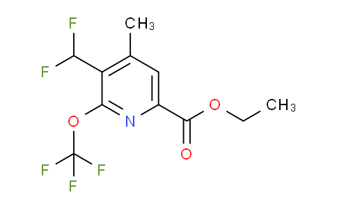 AM200167 | 1361791-33-4 | Ethyl 3-(difluoromethyl)-4-methyl-2-(trifluoromethoxy)pyridine-6-carboxylate